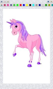 unicorn涂色下载_0