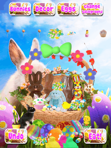 复活节兔子和彩蛋游戏_9