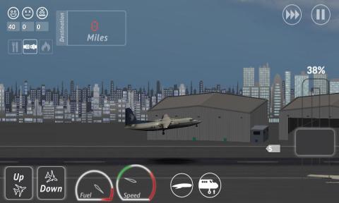 客机飞行模拟游戏_3