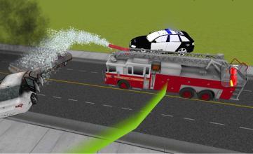 911救援消防车游戏_4