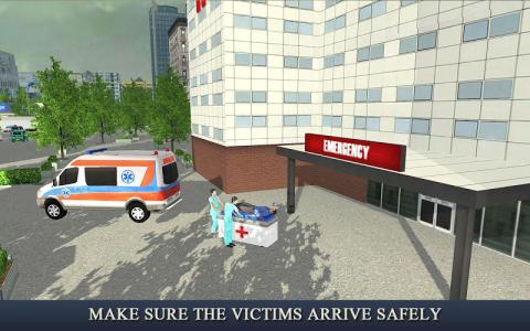 救护车模拟器游戏_3