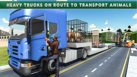 动物卡车运输游戏下载_7