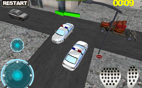 警车停车3D游戏_3