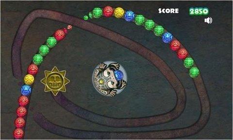 类似于祖玛的宝藏的游戏_1