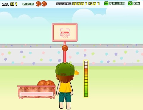 欢乐投篮球游戏机_1
