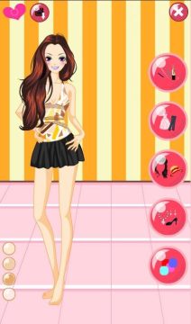 彩扮女孩游戏_5