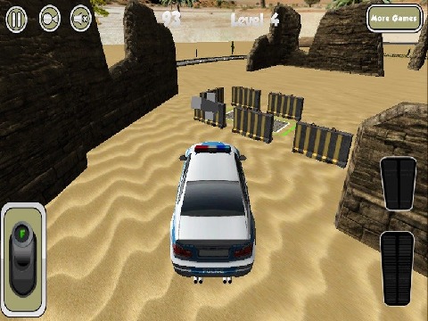 一款游戏就是警车追上汽车撞_4