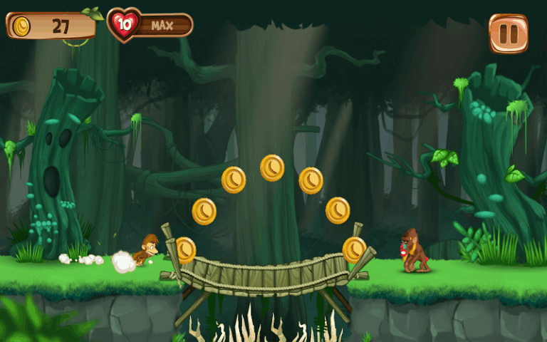 一个泰山的游戏用香蕉打猴子_5