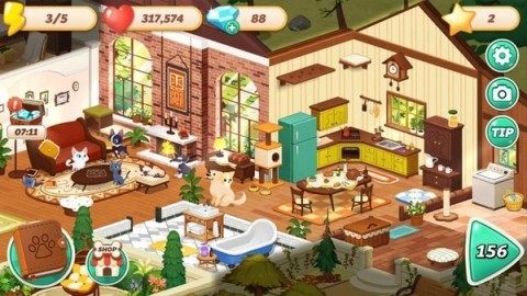 装饰小屋类游戏_4