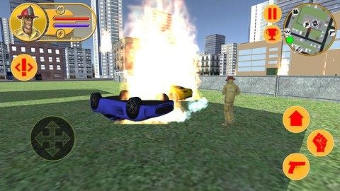 3d消防车模拟驾驶游戏_4