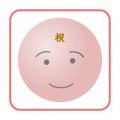 紅色和白色的髮髻
