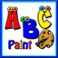 学习ABC字母涂料