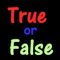 True or False math game