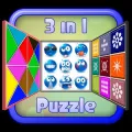3 in 1 puzzle - Square