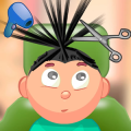 儿童游戏：黑头发剪