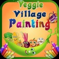 Veggie Village Painting