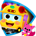 PINKFONG汽车城 ：唱歌、开车和涂色小游戏！