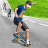 街 滑板 溜冰 游戏