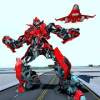 空中机器人游戏 - 飞行机器人变换平面