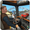 在 卡车 驾驶 游戏 ： 高速公路 道路 和 曲目