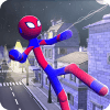 Stickman Spider Hero 3D