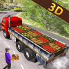 Fruit Transporter Up Hill Climb Truck Simulator 3D