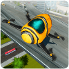 无人驾驶出租车Sim：飞行救援车＆运输游戏