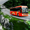 公共汽车 模拟器 公共汽车 山 主动 游戏 3d