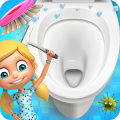 浴室清理 - 浴室清洁儿童游戏2018年