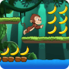 Banana world - Bananas island - hungry monkey