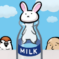 小白兔和牛乳瓶